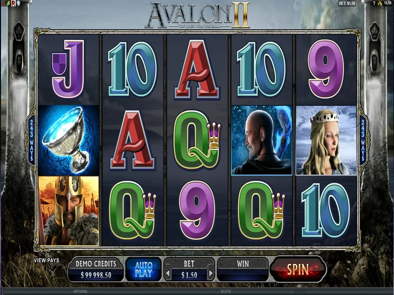 Tương tác và nhận giải thưởng từ hũ jackpot Avalon II