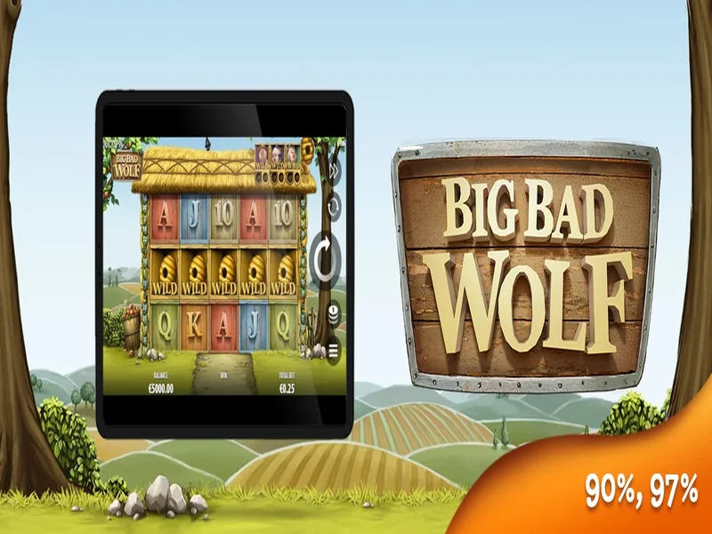 Big Bad Wolf - Chủ Đề Cổ Tích Tái Hiện Trong Game Slot Mới